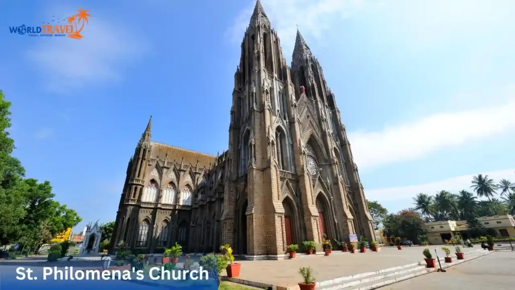 St. Philomena's Church Top Things to Visit in Mysore