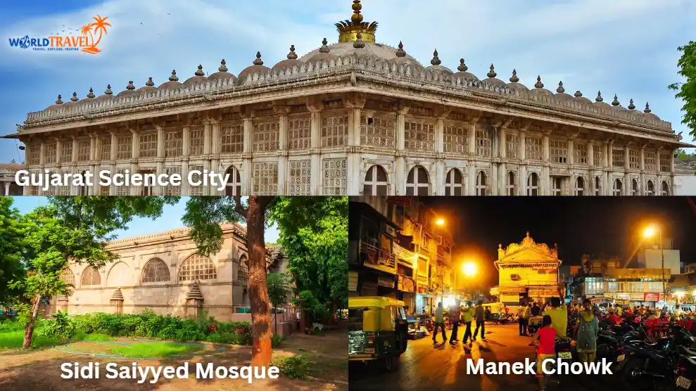 Things to Visit in Ahmedabad Science City, Mosque and Manek Chowk
