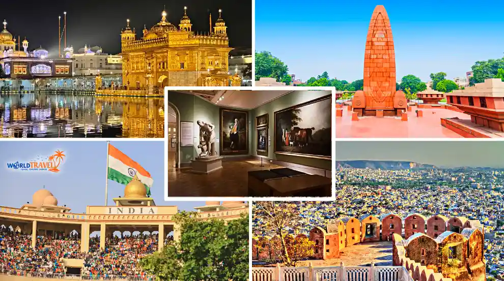 Things to Visit in Amritsar forts golden tample wagah border and museum
